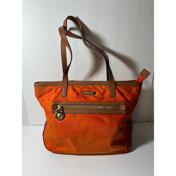 Michael Kors Orange Tote Bag - Picture 1 of 11